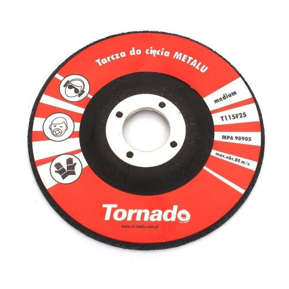 Disque De Coupe  Métal Convexe Tornado 115x3.2mm