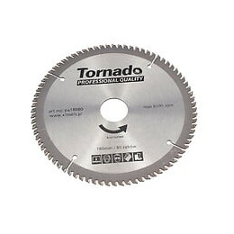 Disque Scie Circulaire 180 Mm D'aluminium, 80 Dents