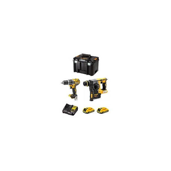 Dewalt Kit Dwk210 (dcd796 Dch273 2 X 2,0 Ah Dcb107 Tstak Vi)