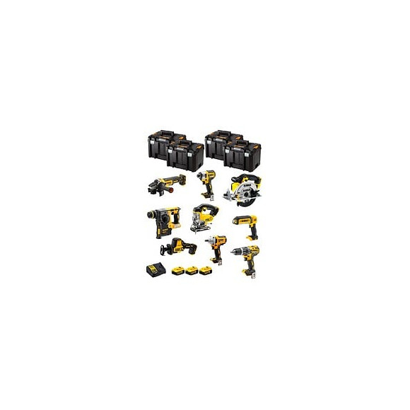 Dewalt Kit Dwk900t (dcd796 Dch273 Dcg405 Dcf887 Dcf894 Dcs331 Dcs391 Dcs369 Dcl050+ 3x5,0ahdcb115+ 4xtstak Vi)