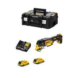 Outil Multifonction Dewalt Dcs355d2t-7 (2 X 2,0 Ah Dcb107 Tstak Ii)