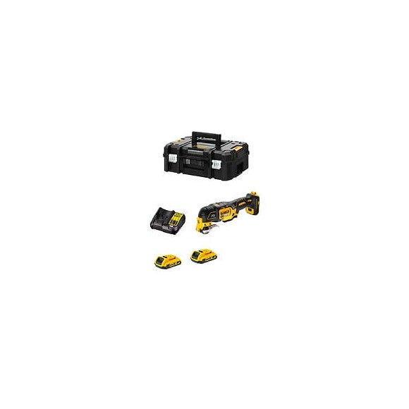 Outil Multifonction Dewalt Dcs355d2t-7 (2 X 2,0 Ah Dcb107 Tstak Ii)