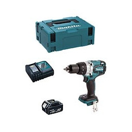 Perceuse À Percussion Makita Dhp481rtj1 (1 X 5,0 Ah Dc18rc Makpac 2)
