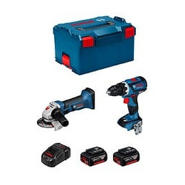 Bosch Kit Gsr 18v-60c Gws 18-125 V-li (2 X 3,0ah Gal1880cv L-boxx 238)