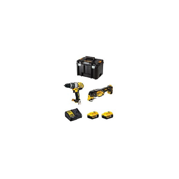 Dewalt Kit Dwk219 (dcd996 Dcs355 2 X 5,0 Ah Dcb115 Tstak Vi)