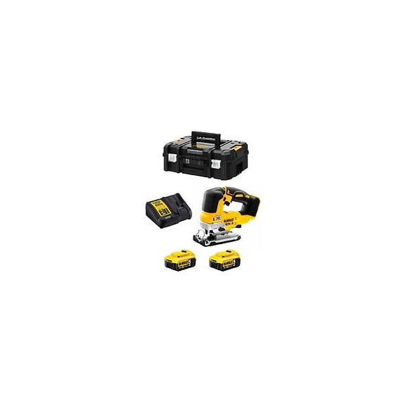 Scie Sauteuse Dewalt Dcs334p2t (2 X 5,0 Ah Dcb115 Tstak Ii)