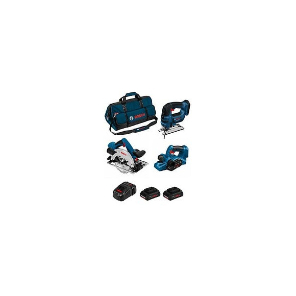 Bosch Kit Psb3wm2cp (gst 18v-li B Gks 18v-57g Gho 18v-li 2 X 4,0 Ah Procore Gal1880cv Hdbag)