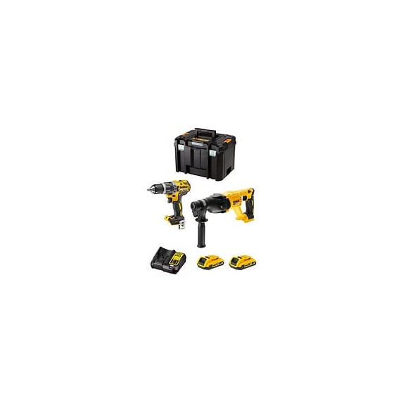 Dewalt Kit Dwk209 (dcd796 Dch133 2 X 2,0 Ah Dcb107 Tstak Vi)