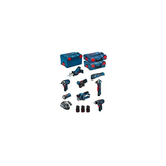 Bosch Kit 12v Bmk8-28ed3 (gsr 12v-15 Gdr 12v-105 Gwb 12v-10 Gws 12v-76 Gop 12v-28 Gsa 12v-14 Gho 12v-20)