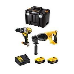 Dewalt Kit Dwk222 (dcd996 Dch133 2 X 5,0 Ah Dcb115 Tstak Vi)