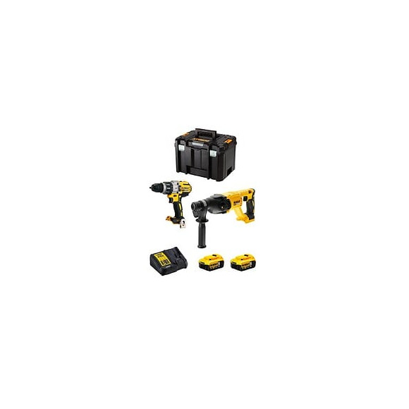 Dewalt Kit Dwk222 (dcd996 Dch133 2 X 5,0 Ah Dcb115 Tstak Vi)