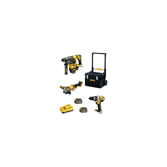 Dewalt Kit Fvk381tst2hd-qw 54v/18v (dch333 Dcd996 Dcg414 2 X 6,0 Ah Dcb118 Ds450 Dwst1-75668)