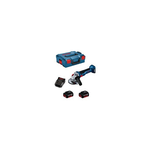 Meuleuse Bosch Gws 18v-10 (2 X 4,0 Ah Al1820cv L-boxx 136)