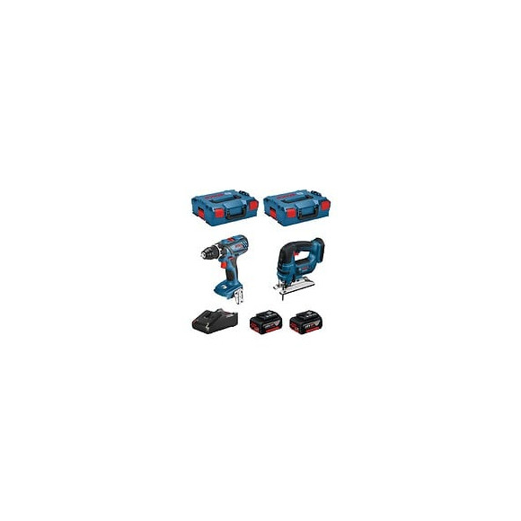 Bosch Kit 18v Bsk182m2f (gsr 18v-28 Gst 18v-li B 2 X 4,0 Ah Gal18v-40 2 L-boxx 136)