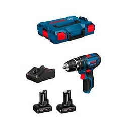 Perceuse À Percussion Bosch Gsb 12v-15 (2 X 6,0 Ah Gal12v-40 L-boxx 102)