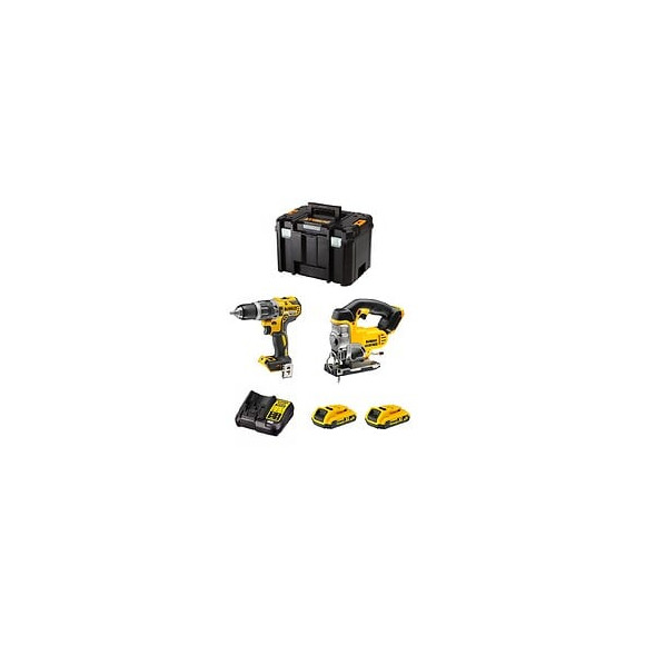 Dewalt Kit Dwk200 (dcd796 Dcs331 2 X 2,0 Ah Dcb107 Tstak Vi)