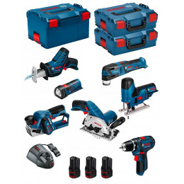 Bosch Kit 12v Bmk7-28fd3 (gsr 12v-15 Gks 12v-26 Gst 12v-70 Gop 12v-28 Gsa 12v-14 Gli 12v-80 Gho 12v-20 )