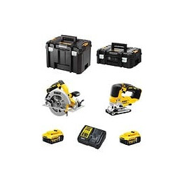 Dewalt Kit Dcs570 Dcs334 (2 X 5,0 Ah Dcb115 Tstak Ii Tstak Vi)