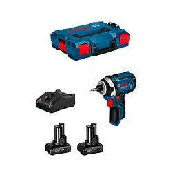 Visseuse À Chocs Bosch Gdr 12v-105 (2 X 6,0 Ah Gal12v-40 L-boxx 102)