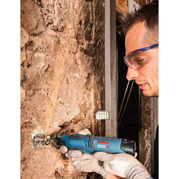 Outil Multifonction Bosch Gro 12v-35 (2 X 6,0 Ah Gal12v-40 L-boxx 102)