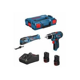 Bosch Kit 12v B12gsrgop2bat3a-40 (gsr 12v-15 Gop 12v-28 2 X 3,0 Ah Gal12v-40 L-boxx 102)