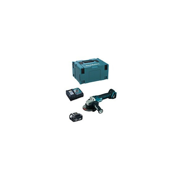 Mini-meuleuse Makita Dga504rtj1 (1 X 5,0 Ah Dc18rc Makpac 3)