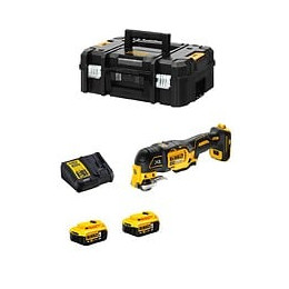 Outil Multifonction Dewalt Dcs355p2t (2 X 5,0 Ah Dcb115 Tstak Ii)