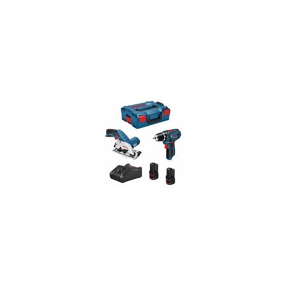 Bosch Kit 12v B12gsrgks2bat3a-40 (gsr 12v-15 Gks 12v-26 2 X 3,0 Ah Gal12v-40 L-boxx 136)