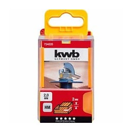 Fraise Circulaire À Rainurer Au Carbure, Avec Queue De Montage 2mm Kwb