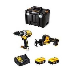 Dewalt Kit Dwk217 (dcd996 Dcs369 2 X 5,0 Ah Dcb115 Tstak Vi)