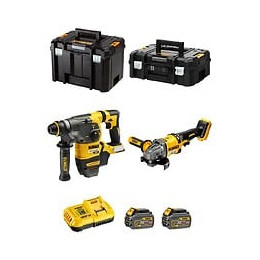 Dewalt Kit Fvk271t2-qw 54v/18v (dch333 Dcg414 2 X 6,0 Ah Dcb118 Tstak Ii Tstak Vi)