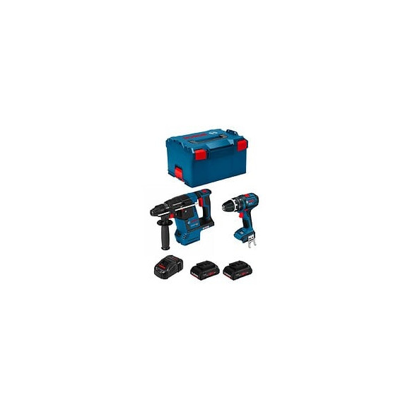 Bosch Kit Gbh 18v-26f Gsb 18 V-li (2 X 4,0 Ah Procore Gal1880cv L-boxx 238)