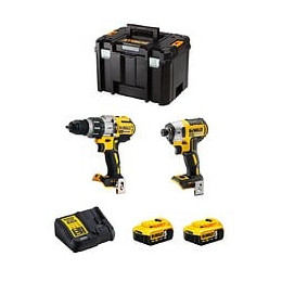 Dewalt Kit Dwk224 (dcd996 Dcf887 2 X 5,0 Ah Dcb115 Tstak Vi)