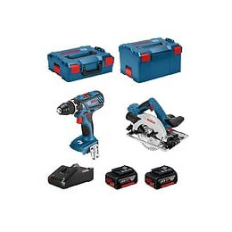 Bosch Kit 18v Bsk182m2d (gsr 18v-28 Gks 18-57g 2 X 4,0 Ah Gal18v-40 L-boxx 136 L-boxx 238)