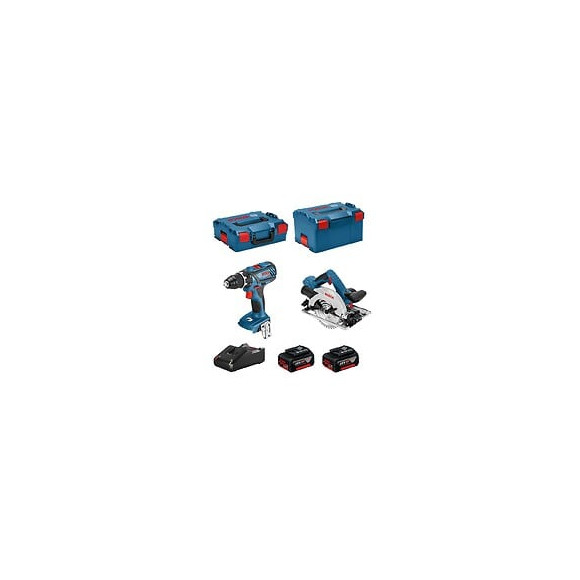 Bosch Kit 18v Bsk182m2d (gsr 18v-28 Gks 18-57g 2 X 4,0 Ah Gal18v-40 L-boxx 136 L-boxx 238)