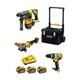 Dewalt Kit Fvk381tsx3hd-qw 54v/18v (dch333 Dcd996 Dcg414 3 X 9,0 Ah Dcb118 Ds450 Dwst1-75668)
