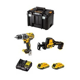 Dewalt Kit Dwk204 (dcd796 Dcs369 2 X 2,0 Ah Dcb107 Tstak Vi)