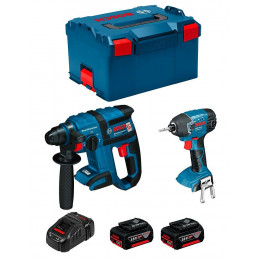 Bosch Kit Gbh 18v-ec Gdr 18v-li (2 X 4,0ah Gal1880cv L-boxx 238)