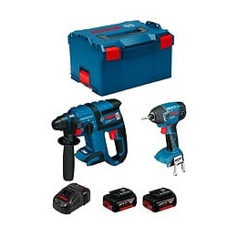 Bosch Kit Gbh 18v-ec Gdr 18v-li (2 X 4,0ah Gal1880cv L-boxx 238)