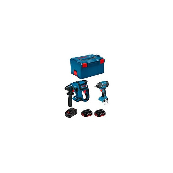 Bosch Kit Gbh 18v-ec Gdr 18v-li (2 X 4,0ah Gal1880cv L-boxx 238)