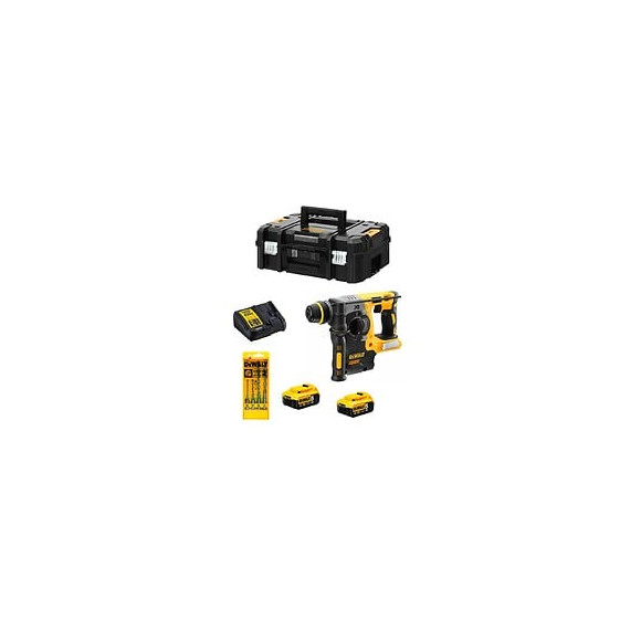 Perforateur-burineur Dewalt Dch273p2t (2 X 5,0 Ah Dcb115 Tstak Ii) Set De 4 Forets Sds-plus Extreme2