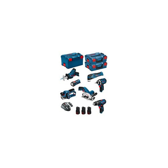 Bosch Kit 12v Bmk7-28ed3 (gsb 12v-15 Gdr 12v-105 Gks 12v-26 Gop 12v-28 Gsa 12v-14 Gli 12v-80 Gho 12v-20)