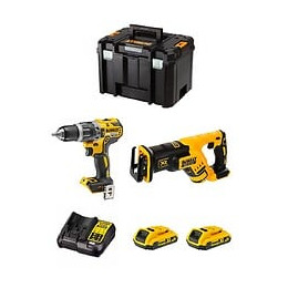 Dewalt Kit Dwk205 (dcd796 Dcs367 2 X 2,0 Ah Dcb107 Tstak Vi)