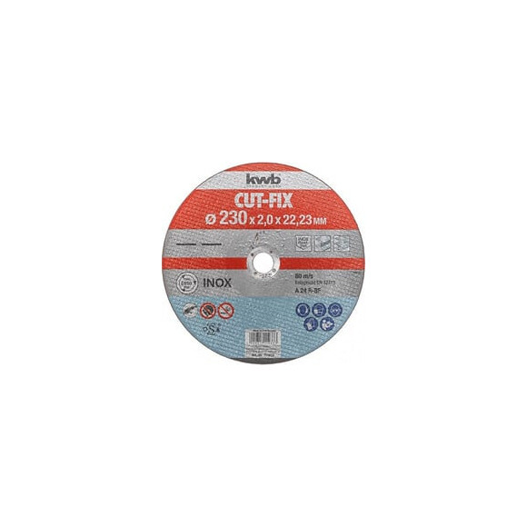 Cut-fix Disque À Tronçonner Extra Fin, Pour Métal 230x2mm Kwb