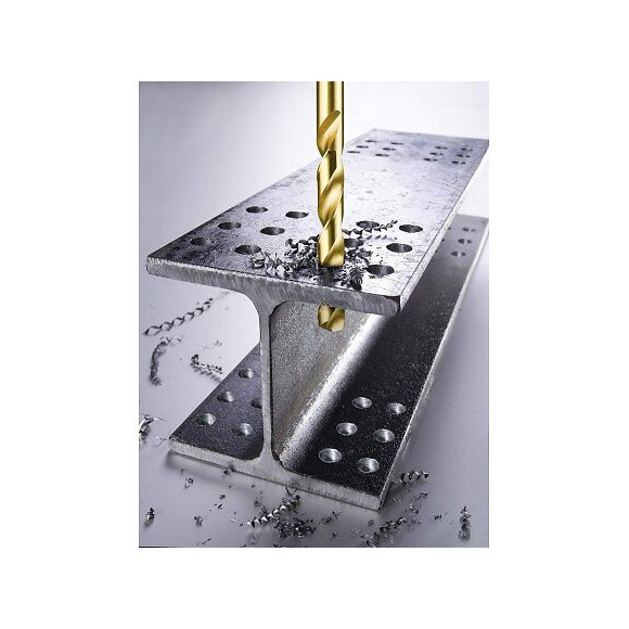 Jeu De Forets Hélicoïdaux Titane Hss, 6  Pcs. Kwb