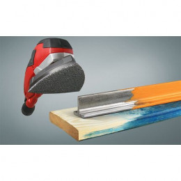 Patins De Toile Abrasive À Mailles Pour Ponceuses Triangulaires Delta, 93 X 93 Mm Gr 220 Kwb