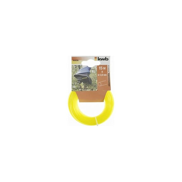 Fil De Rechange  2 Mm X 15 M. Sb Jaune Kwb