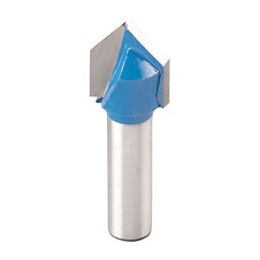 Fraise À Rainurer En V, Au Carbure 14x8mm Kwb