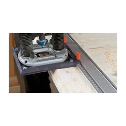 Line Master Guide De Fraisage Pour Défonceuses, Avec Support De Centrage Kwb