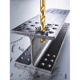 Jeu De Forets Hélicoïdaux Titane Hss, 13 Pcs. Kwb